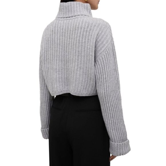 Brunello Cucinelli Women's Cashmere Sweater Monili Trim Size L - Picture 5 of 7